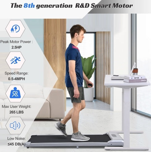 2-in-1 Electric Treadmill 2.5HP