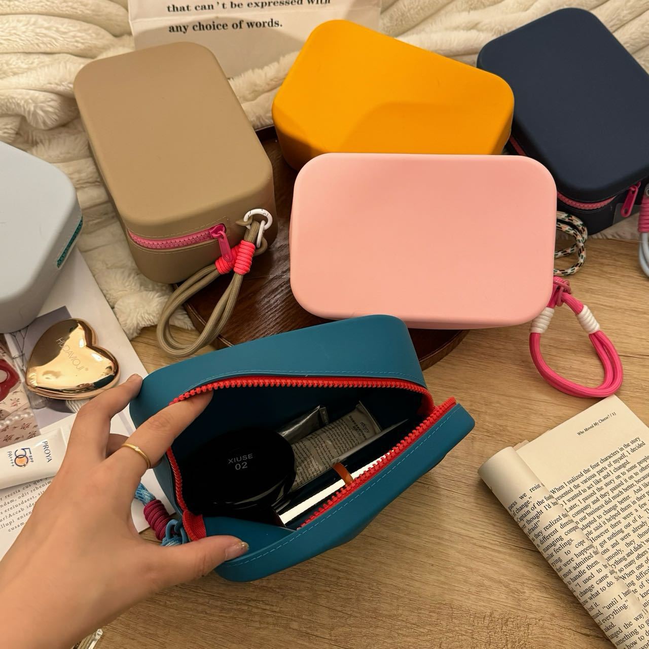 Silicone Cosmetic Bag Waterproof