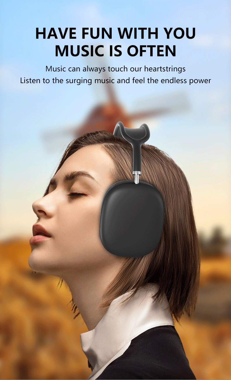 Pro Max Wireless Bluetooth Headphones HiFi - Pro Max Draadloze Bluetooth Hoofdtelefoon HiFi