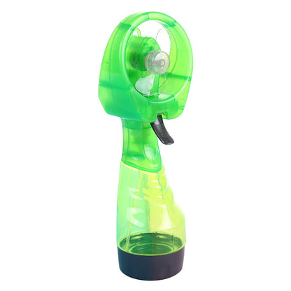 Portable spray fan