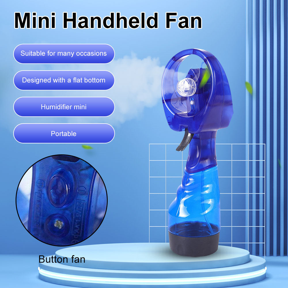 Portable spray fan