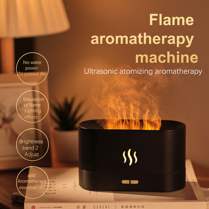 Aroma diffuser flame