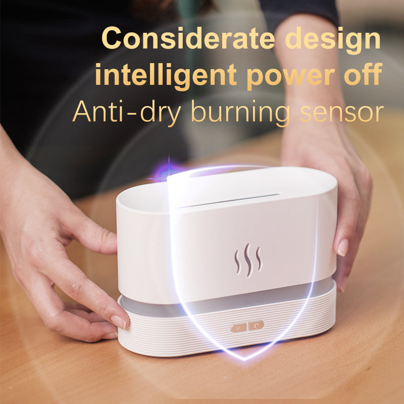 Aroma diffuser flame