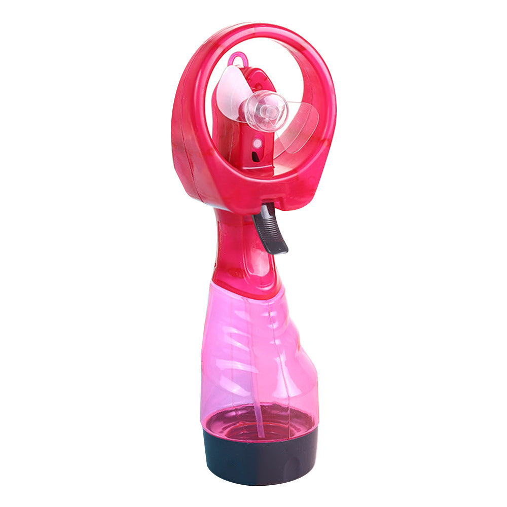 Portable spray fan