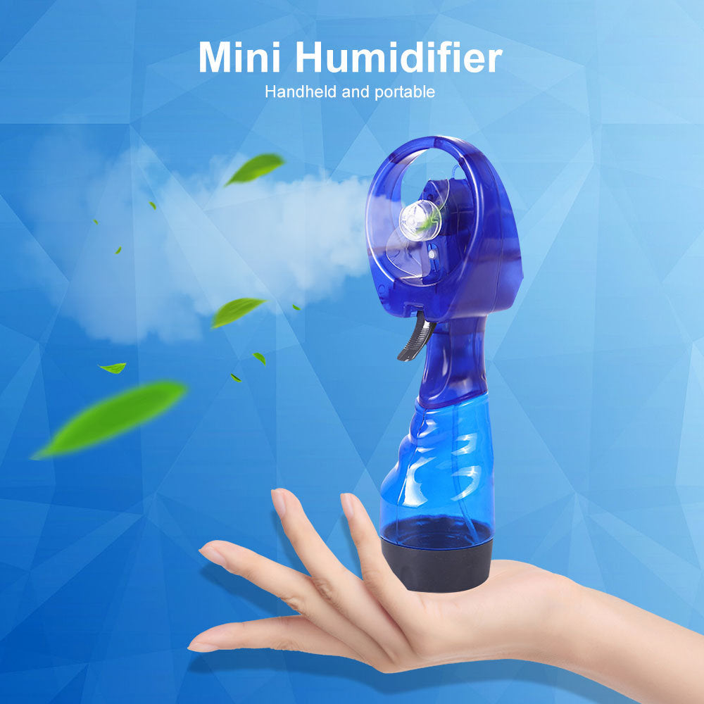 Portable spray fan